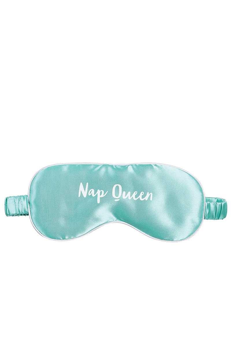 SILKY SMOOTH TIFFANY BLUE NAP QUEEN SLEEP MASK - MY SEXY STYLES