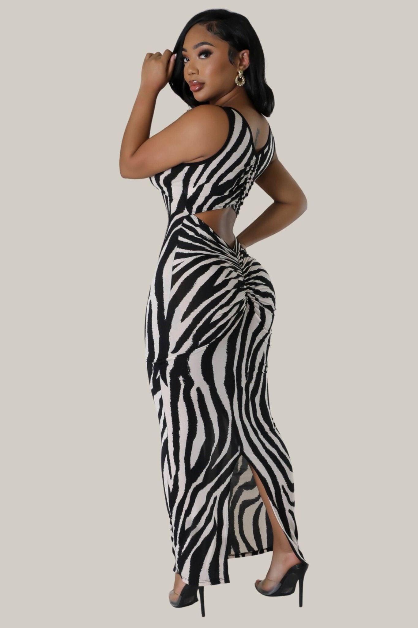Sleek Silhouettes Maxi Dress - MY SEXY STYLES