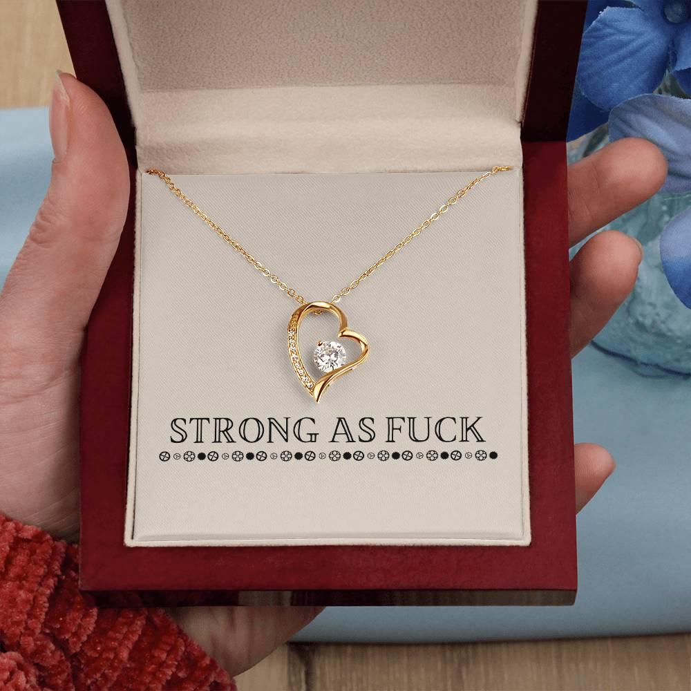 STRONG AS FUCK Forever Love Necklace - MY SEXY STYLES