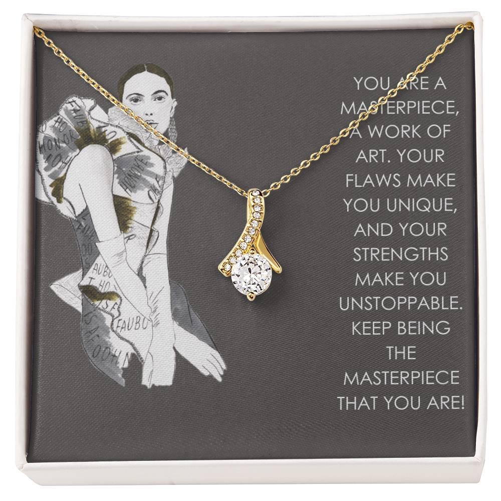 YOU ARE A MASTERPIECE Alluring Beauty Necklace - MY SEXY STYLES