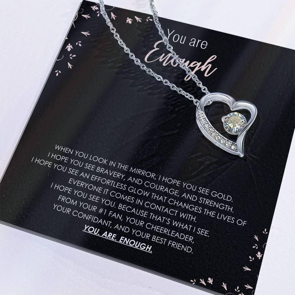 YOU ARE ENOUGH Forever Love Necklace - MY SEXY STYLES