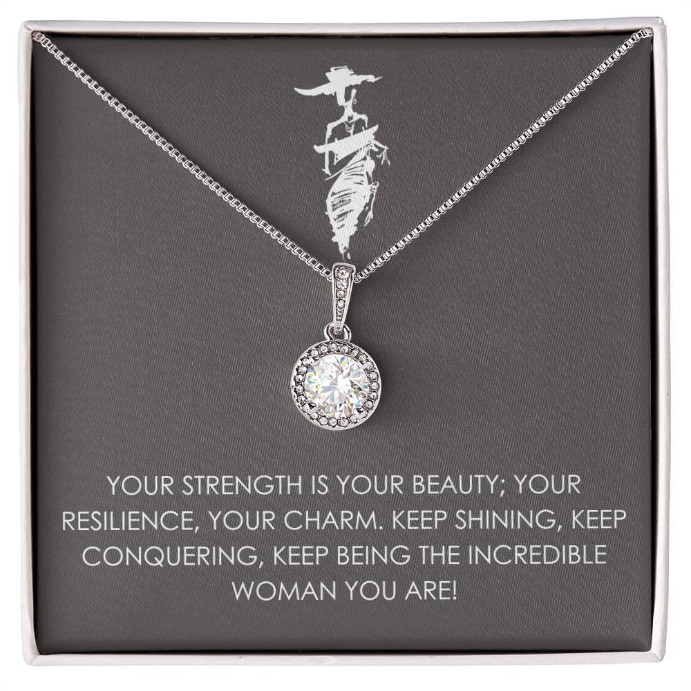 YOUR STRENGTH IS YOUR BEAUTY Eternal Hope Necklace - MY SEXY STYLES