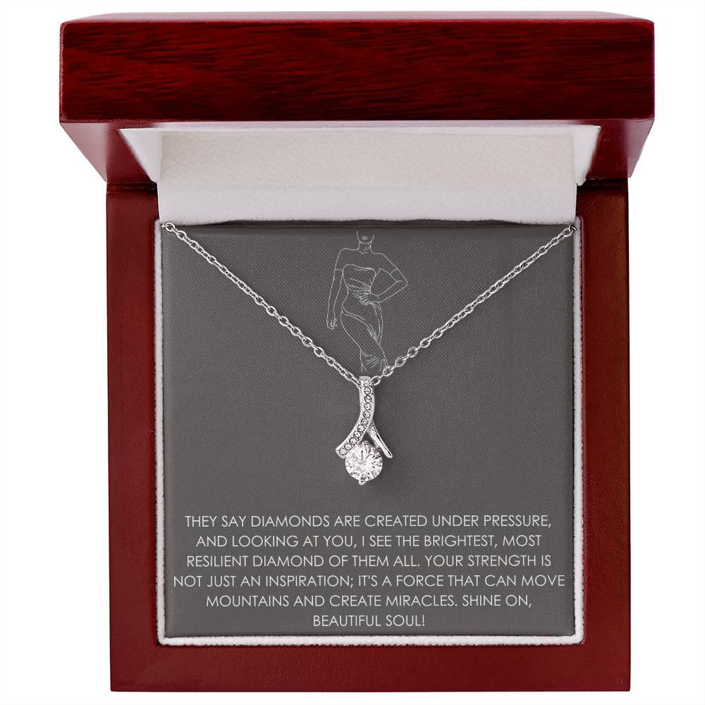 YOU'RE A RESILIENT DIAMOND Alluring Beauty Necklace - MY SEXY STYLES