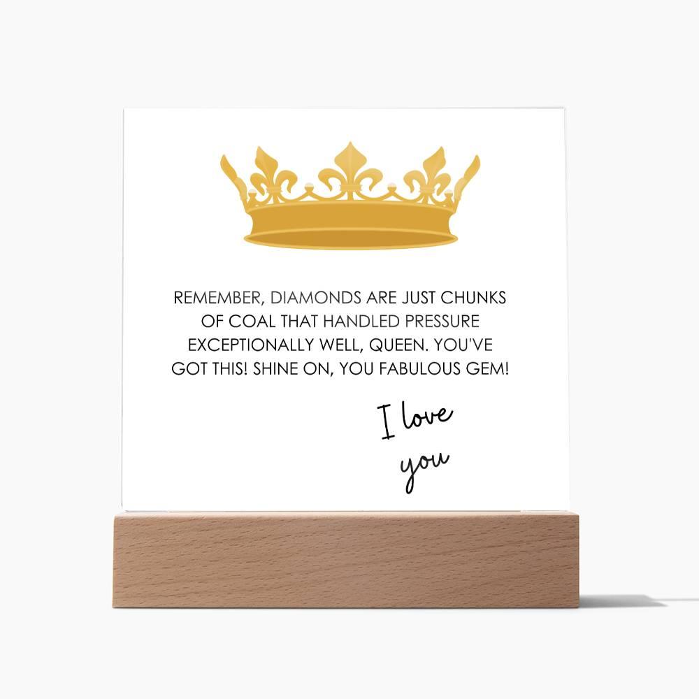 YOU'VE GOT THIS QUEEN Square Acrylic Plaque - MY SEXY STYLES