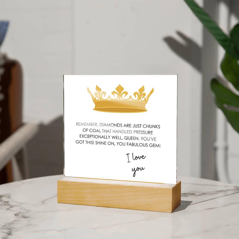 YOU'VE GOT THIS QUEEN Square Acrylic Plaque - MY SEXY STYLES